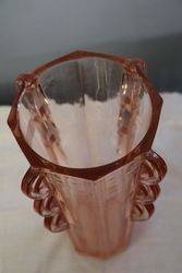 Pink Art Deco Vase 