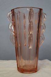 Pink Art Deco Vase 