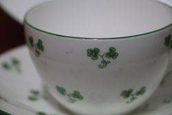 Shelley C1911 Bute shape 3 Leaf Clover Trio  