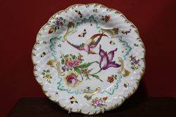 Superb 19th Century Meissen Porcelain Hand Painted Plate 