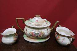 4 Piece Crown Devon Tea Set 