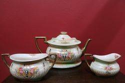 4 Piece Crown Devon Tea Set 