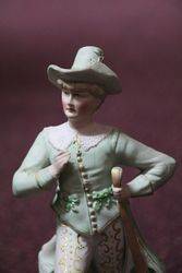 Pair of 19th Century Austrian Bisque Figures 