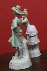 Pair of 19th Century Austrian Bisque Figures 