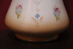 Pair of Crown Devon Blush Ware Vases 