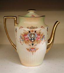 Crown Devon Coffee Pot #