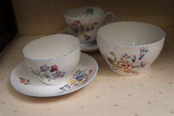 20 Piece Shelley Wild Flower Tea Set 