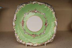 A Rare Green Ground Tea Pot Stand Copeland + Garrett C1833 #