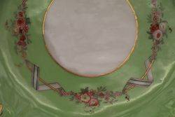 A Rare Green Ground Tea Pot Stand Copeland + Garrett C1833 