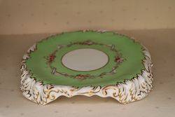 A Rare Green Ground Tea Pot Stand Copeland + Garrett C1833 