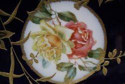 Superb Limoges Charles Ahrenfeldt Porcelain Cabinet Plate C1894 