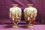 Pair Of Late 19th Century Satsuma Vases