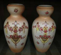 Pair of Crown Devon Vases#
