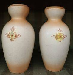 Pair of Crown Devon Vases