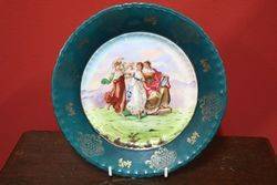 Bavarian Porcelain Cabinet Plate C1900 #