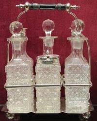 Late Victorian 6Bottle Cruet