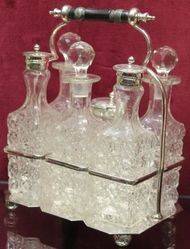 Late Victorian 6Bottle Cruet