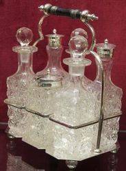 Late Victorian 6Bottle Cruet