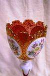 Antique Rare Ruby Glass Cameo Goblet Arriving Nov