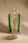 Victorian Mary Gregory Glass Vase C1890