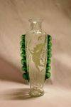 Victorian Mary Gregory Glass Vase C1890