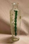 Victorian Mary Gregory Glass Vase C1890