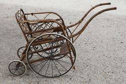 Antique Victorian Bath Chair#