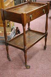 Early 20th Century Tea Trolley + Cutlery Canteen 