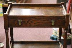 Early 20th Century Tea Trolley + Cutlery Canteen 