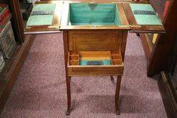 Mahogany Edwardian Sewing Box 