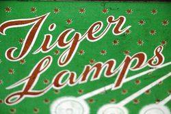 Tiger Auto Lamps Pictorial and 9 Original Packets