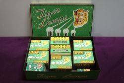 Tiger Auto Lamps Pictorial and 9 Original Packets