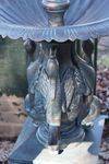 Small Cast Iron Herron Fountain