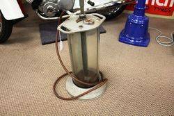 Early Glass Cylinder RedEx Oil Dispenser