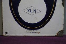 XLN Enamel Advertising Sign 