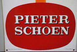 VerfLak Pieter Schoen Tin Advertising Sign 