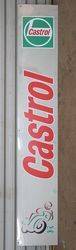 Castrol Plastic Strip Advertising Sign #