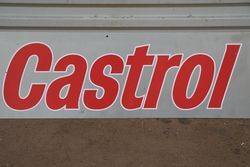 Castrol Plastic Advertising Sign 