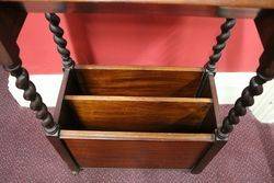 Early 20th Century Magazine Rack 