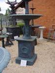 SQUARE BASE HERON FOUNTAIN --- CI 74