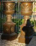  Versailles Cast Iron Urn And Base 