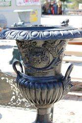 Cast Iron Toulon Urn And Base 