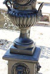 Cast Iron Toulon Urn And Base 
