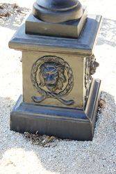 Cast Iron Toulon Urn And Base 