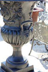 Cast Iron Toulon Urn And Base 