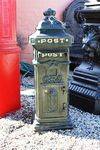 Cast Iron Post - Letter Box.