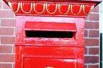 Cast Iron Post    letter Box 