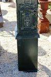 Cast Iron Post    letter Box  