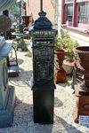 Cast Iron Post----Letter Box on Metal Stand