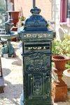 Cast Iron Post    letter Box  